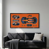 Grand Prix Heritage McLaren F1 Wall Art
