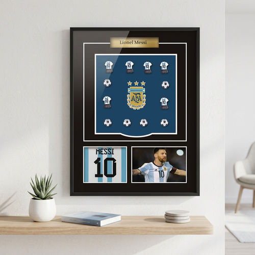 LM10 Legacy Football Tribute Framed Wall Art