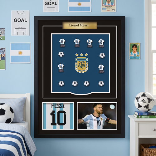 LM10 Legacy Football Tribute Framed Wall Art