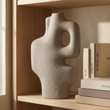 Sculptural Modernist Abstract Loop Vase