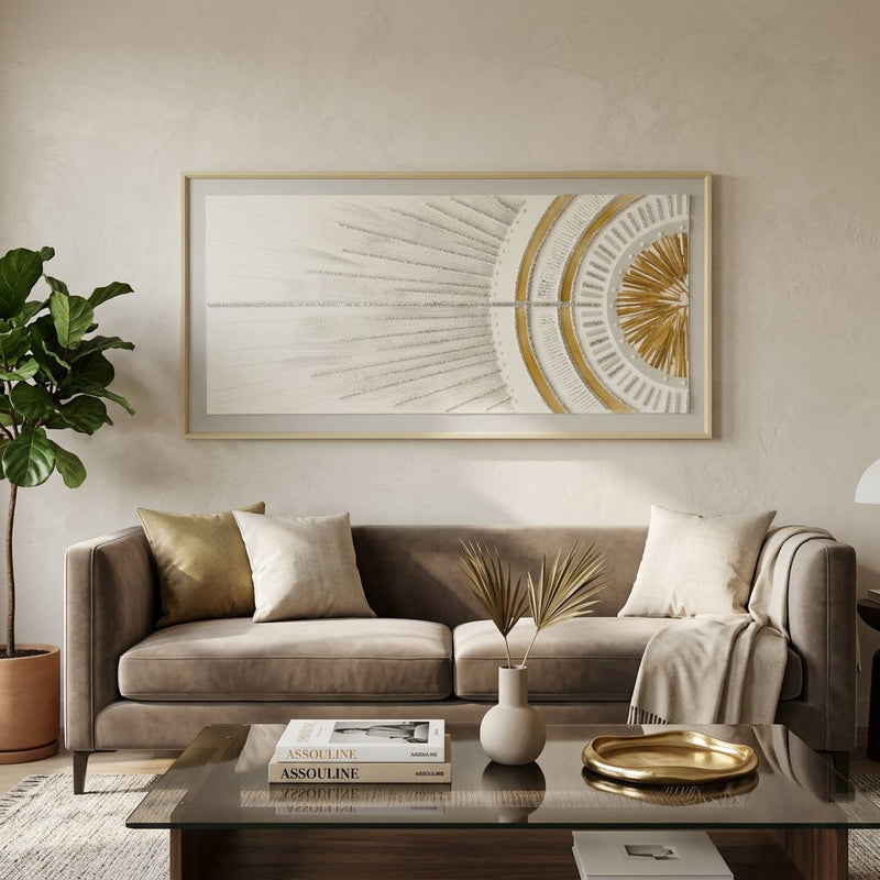 Solaris Textured 3D Panoramic Canvas