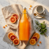 Elegant Glass Swing-Top Bottle with Airtight Wire Stopper