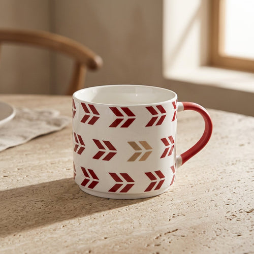 Modern Geometric Mosaic Ceramic Mugs