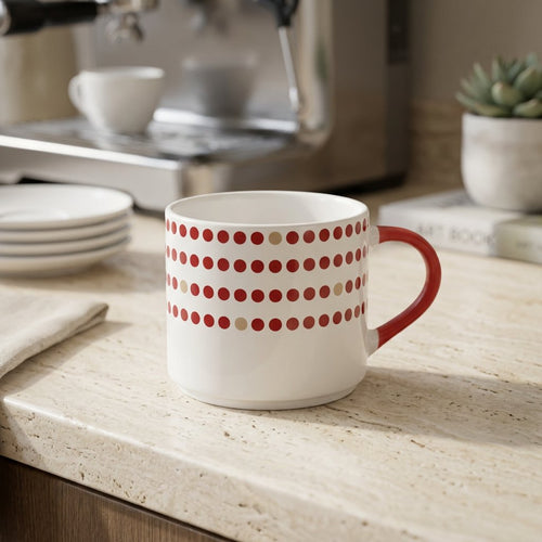 Modern Geometric Mosaic Ceramic Mugs