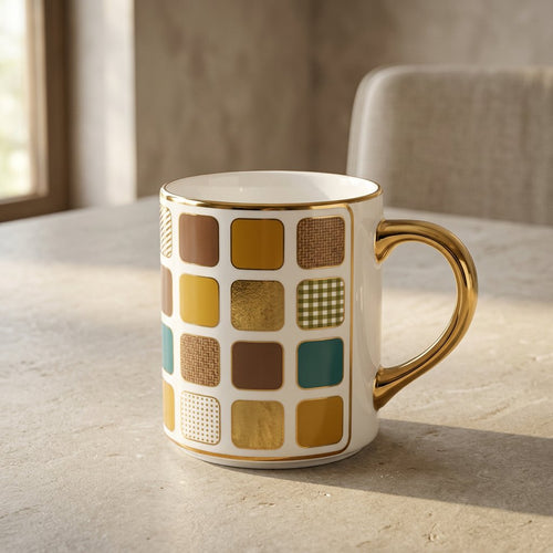 Sculpted Tactile Ceramic Tea & Coffee Mugs