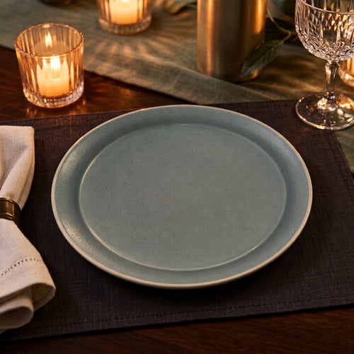 Glaze Ceramic Dinner Plate 6 pcs