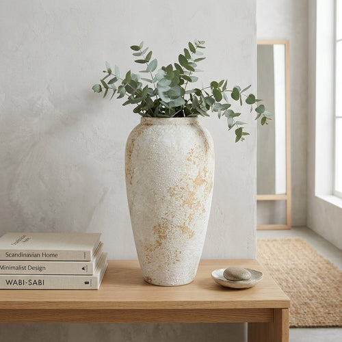 Antique Dual Tone Textured Vase