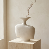 Elegant Textured Sculptural Flower Vase