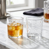 Old Fashioned Glass for Spirits, Cocktails & Water Set of 6