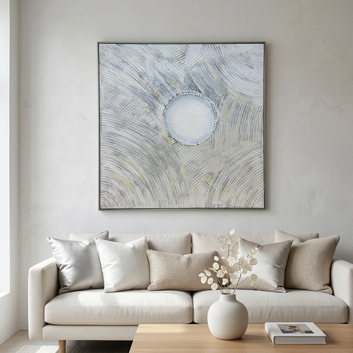 Modern Aura 3D Textured Canvas