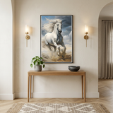 The Stallion Vertical Canvas Wall Art