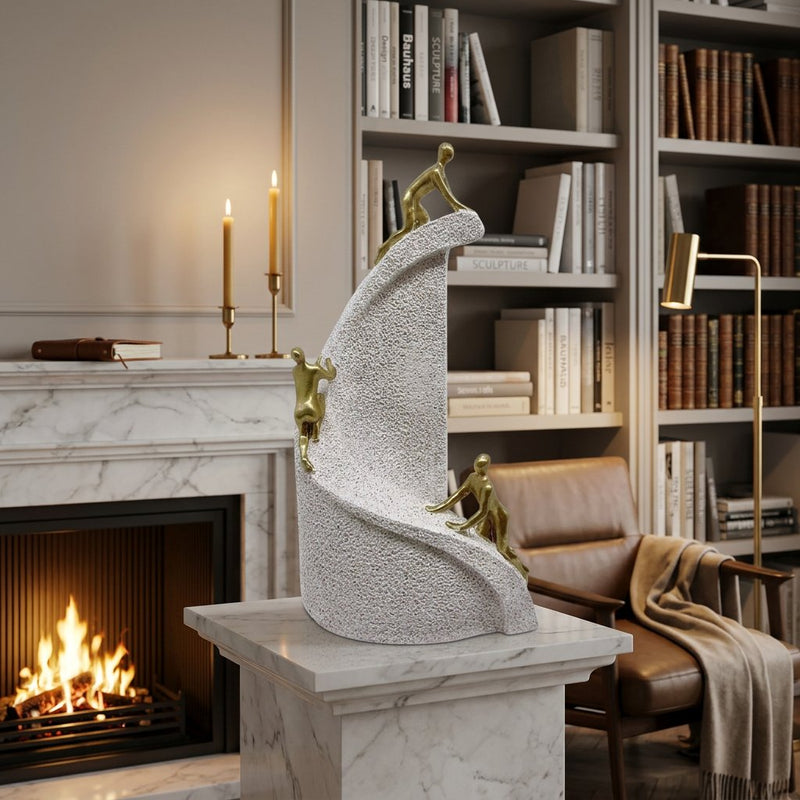 Journey to the Top Tabletop Art Accent