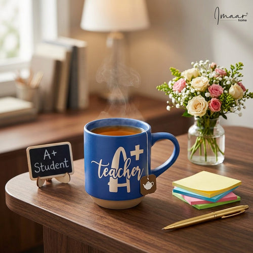 Dual-Tone Teacher Appreciation Ceramic Coffee Mug