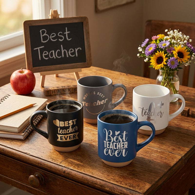 Aesthetic Teacher Appreciation Ceramic Mug