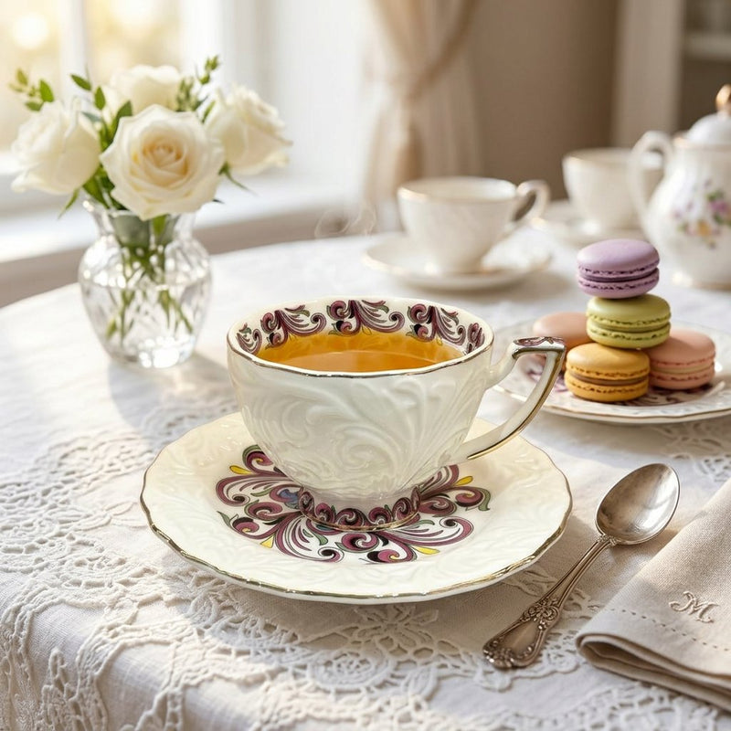 Vintage Royal Teacup & Saucer Set of 6