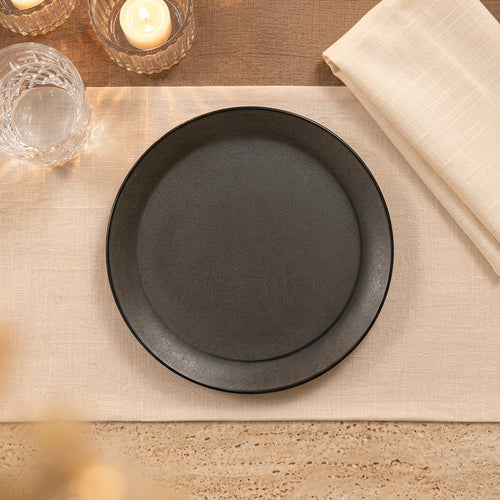 Glaze Ceramic Side & Dessert Plate 6 Pcs