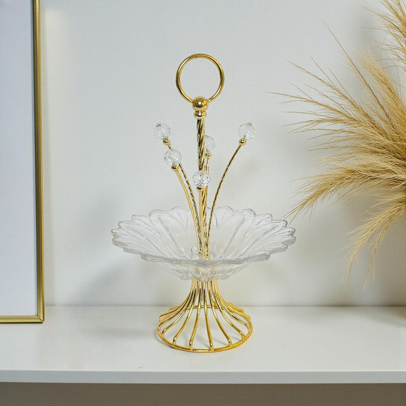 Royal Gleam Glass Tray