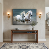 Modern Equestrian Wild Animal Canvas Art