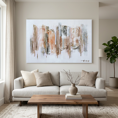 Urban Horizon Textured Wall Art