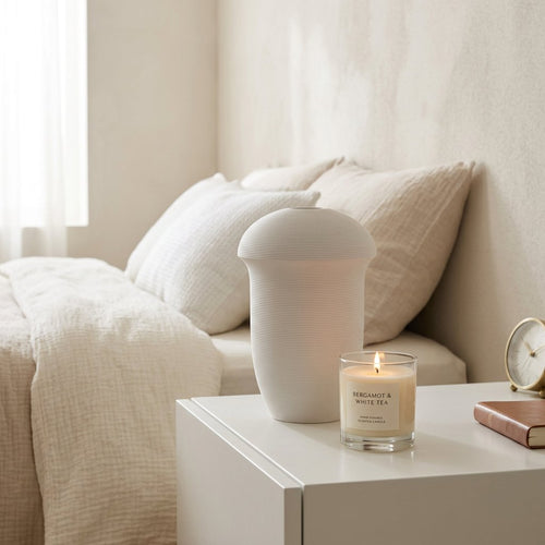 Elegant Mesa Dome Textured Vase
