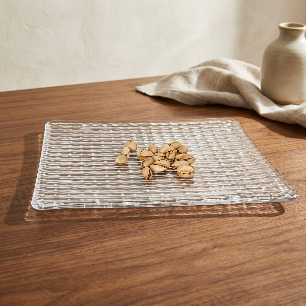 Minimalist Lower Rectangular Serving & Vanity Tray