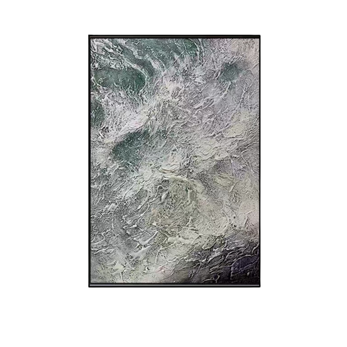 Emerald Frosted Glade Textured Wall Art