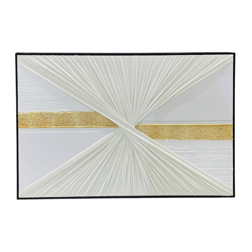 Luxury Geometric Textured Wall Art Frame
