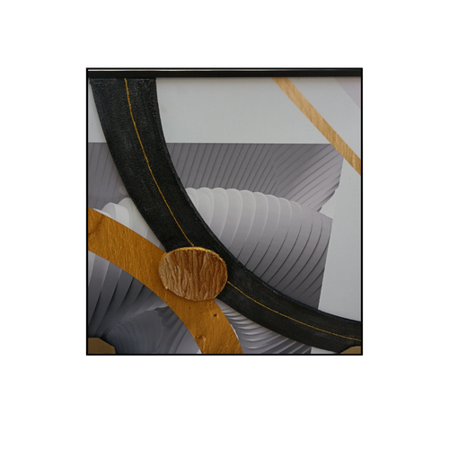 Kinetic Arcs 3D Wall Art