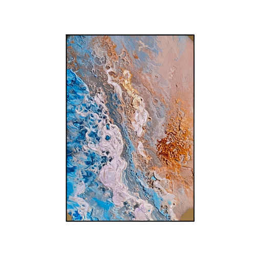 Siren Tide Framed Abstract Art