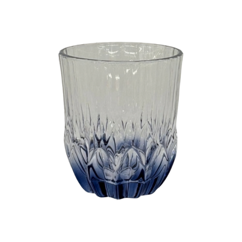Amber Textured Glass Tumbler Set of 6