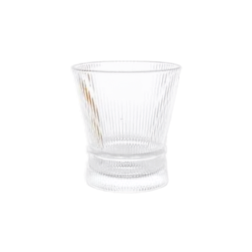 Ribbed Glass Tumblers Set of 6