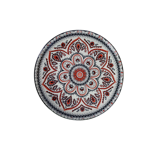 Ottoman Artisan Ceramic Dinnerware Collection – Turkish Floral Motifs