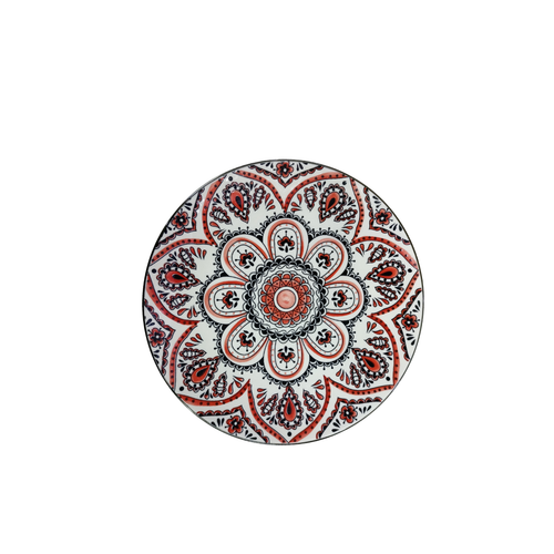 Ottoman Artisan Ceramic Dinnerware Collection – Turkish Floral Motifs