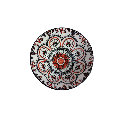 Ottoman Artisan Ceramic Dinnerware Collection – Turkish Floral Motifs