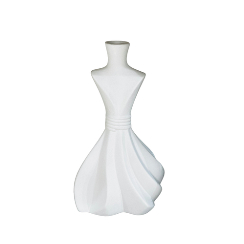 Seraphina Cinched Gown Ceramic Vase
