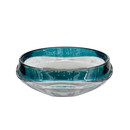 Prism Twisted Lead-Free Crystal Showpiece & Fruit Bowl