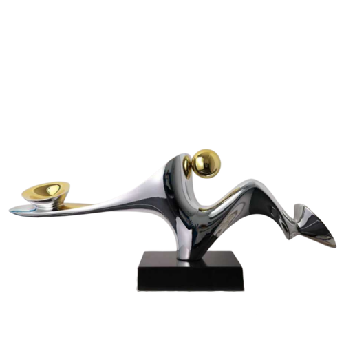 Modern Abstract Metal Sculpture