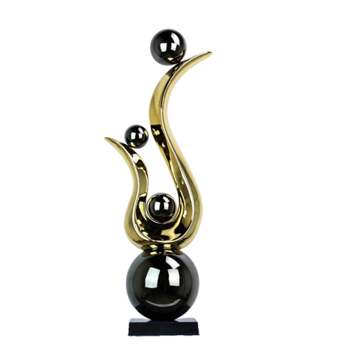 Pinnacle Luxury Gold & Silver Balance Art