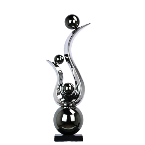 Pinnacle Luxury Gold & Silver Balance Art
