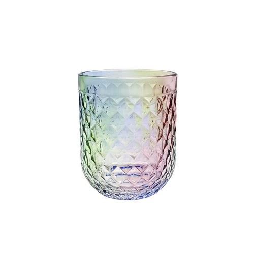 Elegant Prism Diamond Cut Glasses Set 6 Piece (250 ML)