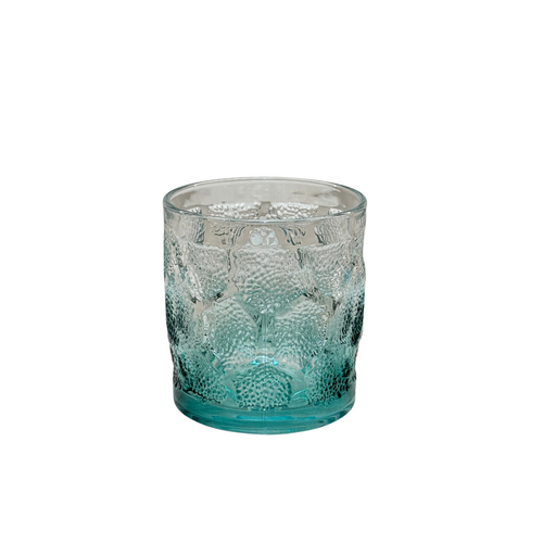 Elegant Emerald Teal Water & Cocktail Glass Set of 6