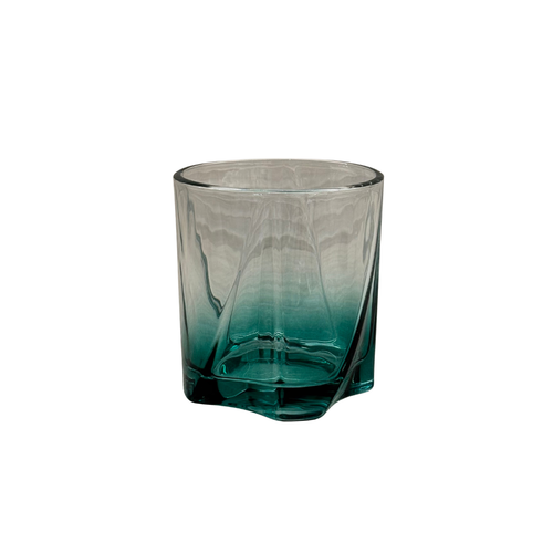 Imperial Teal Green Rocks Glass Set of 6