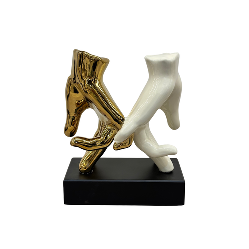 Elegant Holding Hands Figurine
