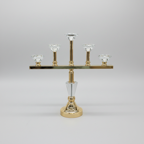 Modern Architectural 5 Cup Lotus Candle Holder