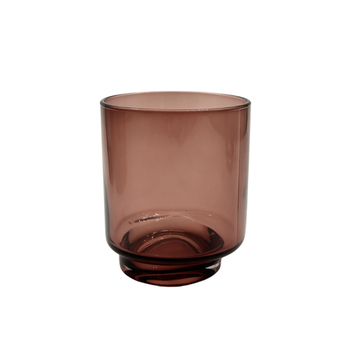 Elegant Smoky Rose Glass Set 6 Piece (240 ML)