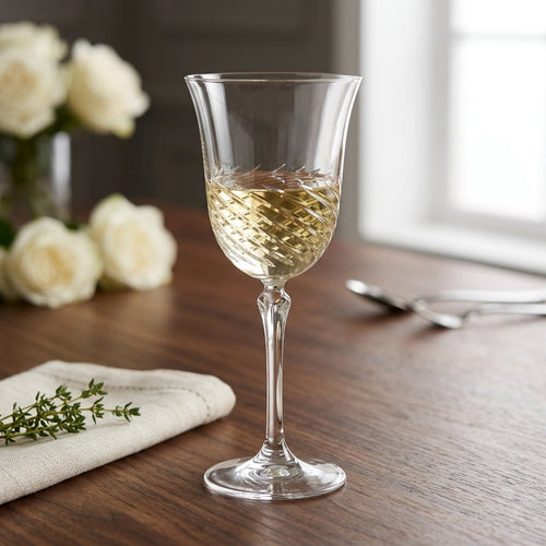 Luxury Italian Crystal Wine Glasses