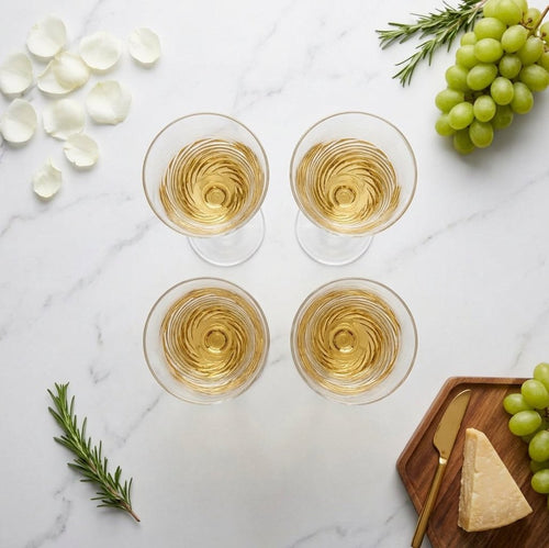 Luxury Italian Crystal Wine Glasses