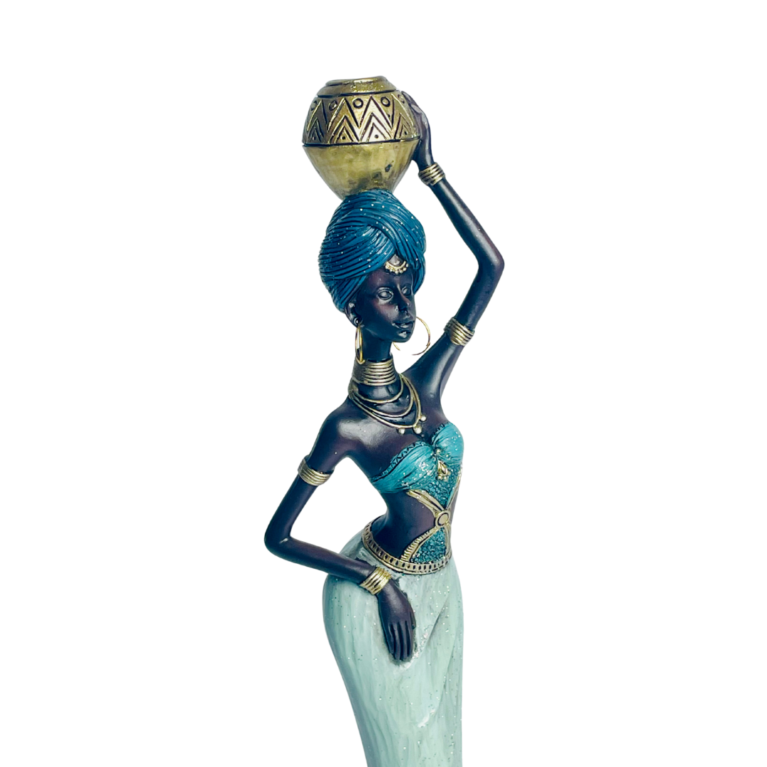 Tribal Lady Modern Decorative Showpiece