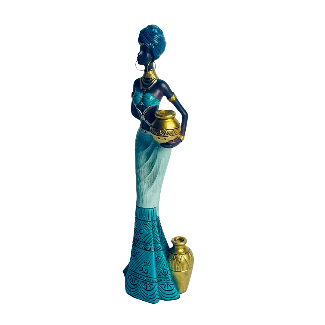 Tribal Lady Modern Decorative Showpiece