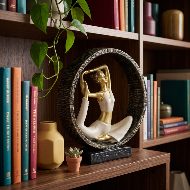 Flow & Focus Yoga Posture Sculpture